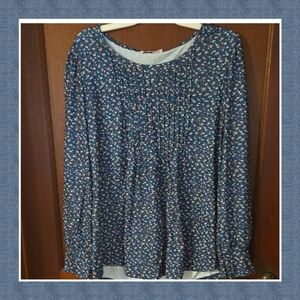 Nwt Ditsy Floral Top Size Xl